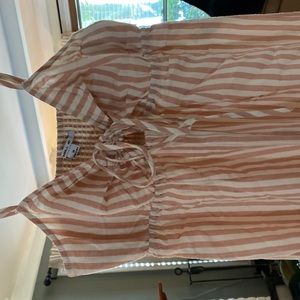NWT cute striped jumper . Never worn excellent condition